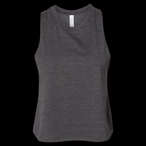 Women's Racerback Crop Tank Thumbnail